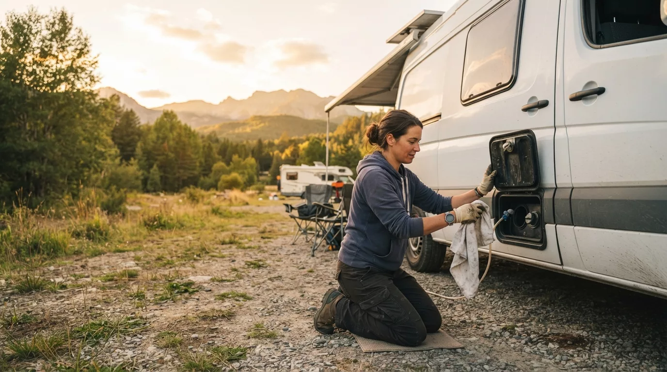 Acqua potabile in camper: come sanificare il serbatoio prima dell'estate