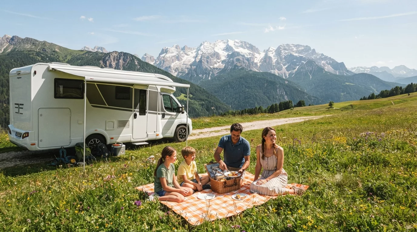 Altitudine e bambini: accorgimenti per famiglie in quota con il camper