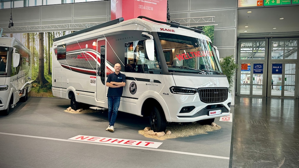 KABE Traq 4x4 al Caravan Salon Düsseldorf 2026