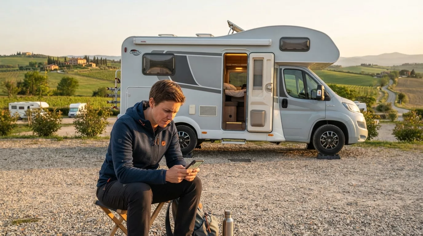 Come leggere le recensioni di un'area sosta (e cosa ignorare) | mitcamper
