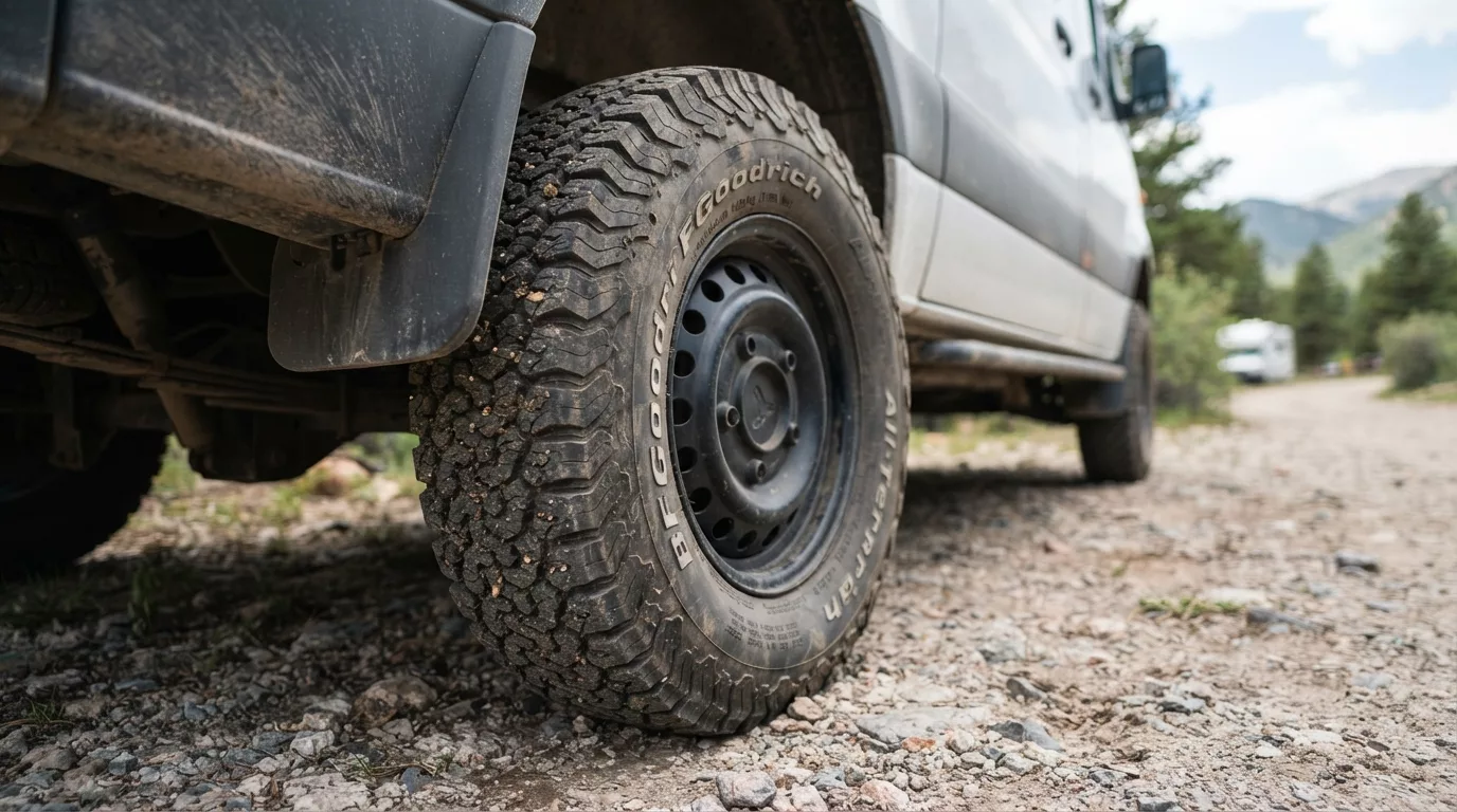 Come verificare le gomme del camper: pressione, usura e date per viaggi sicuri