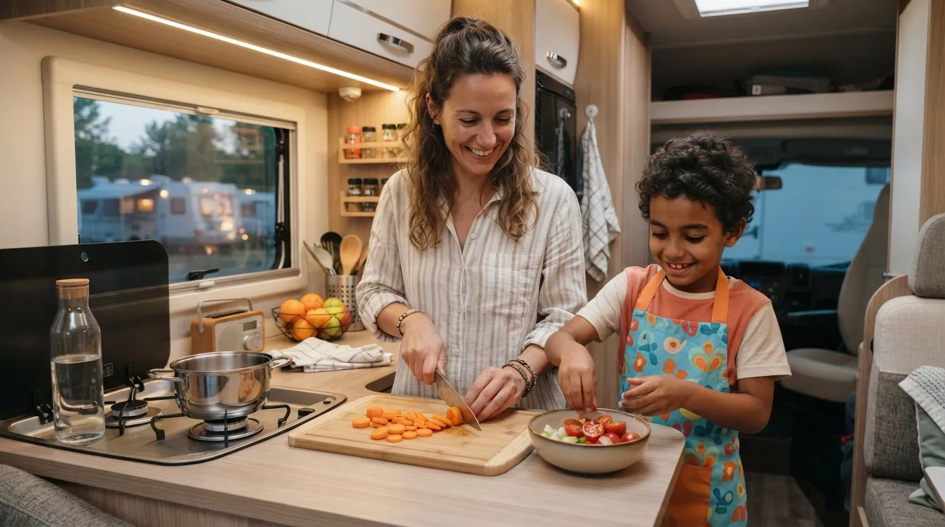 Cucinare in camper con bambini: ricette veloci e poco sporco per avventure in famiglia
