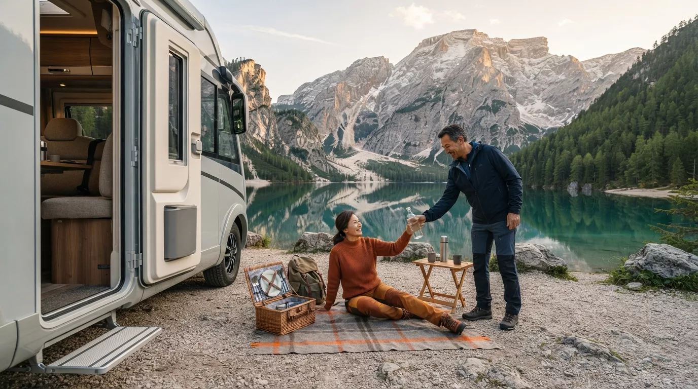 Laghi italiani in camper: 5 itinerari family-friendly