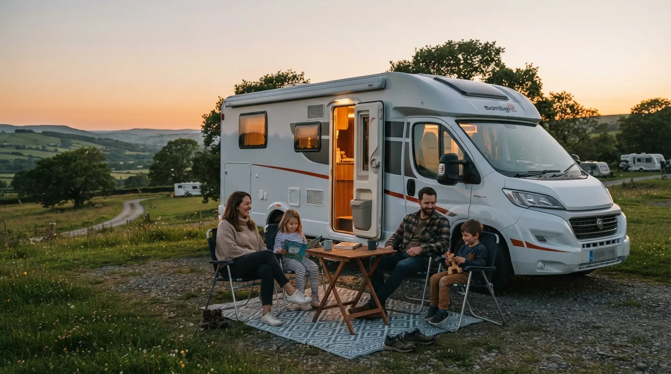 Routine serale in camper: far dormire i bambini con il caldo