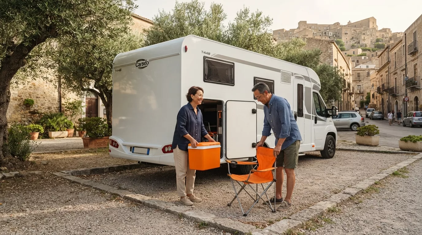 Sicilia on the road: caldo, cultura e aree sosta per camperisti