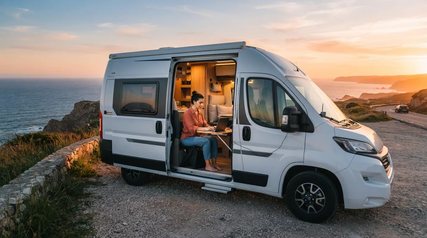 Wi-Fi e connessione in camper: soluzioni per smart working su quattro ruote